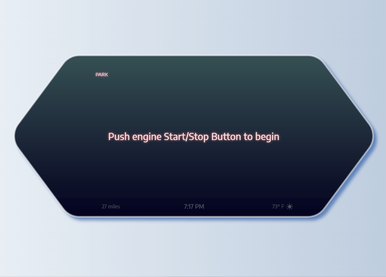 Animation of instrument cluster prototype