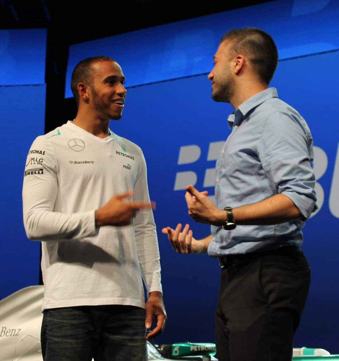 GP Connect 2014 - Lewis Hamilton Meet & Greet