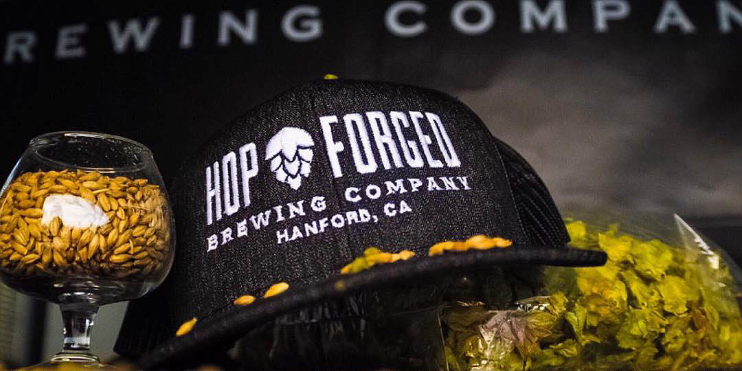 Hop Forged Brewing Company - Cap and Hops