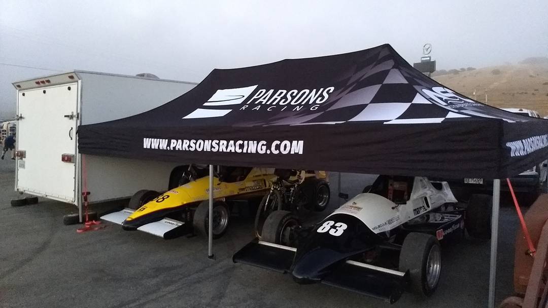 Parson's Racing - Tent Branding