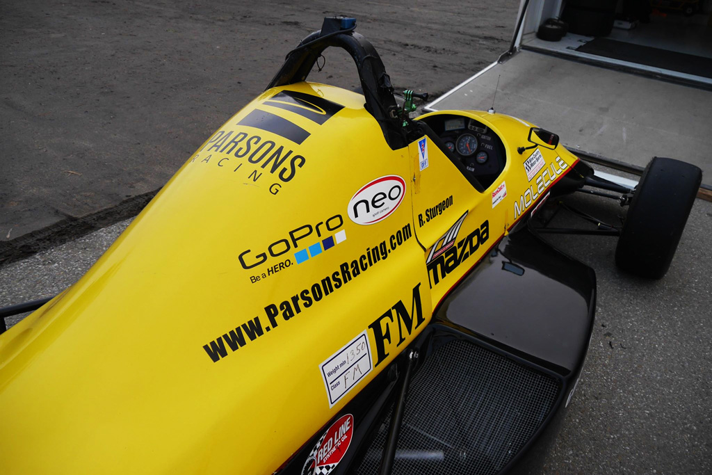 Parson's Racing - Formula Car Branding