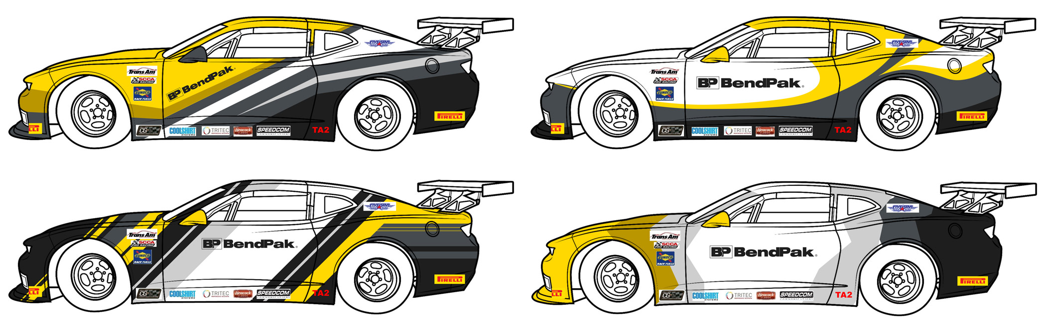 Parson's Racing - Livery Designs